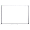 Tableau Blanc magnétique cadre en aluminium classique 150 x 100