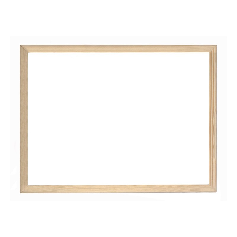  Tableau  Blanc magn tique cadre en bois 60  x  40 