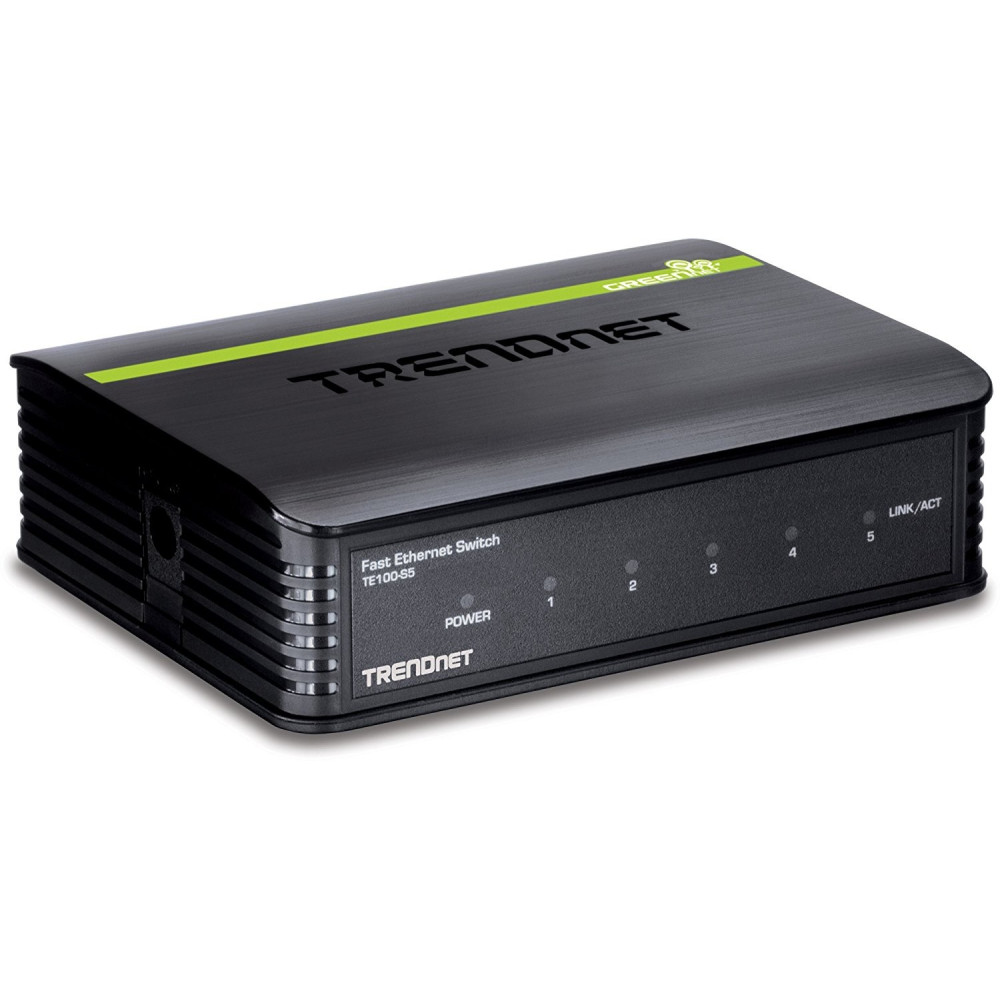 Switch de bureau Trendnet 5 Ports / 10/100 Mbps