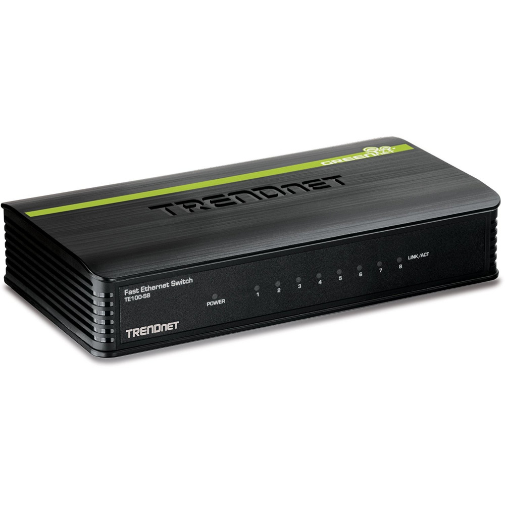 Switch de bureau Trendnet 8 Ports / 10/100 Mbps