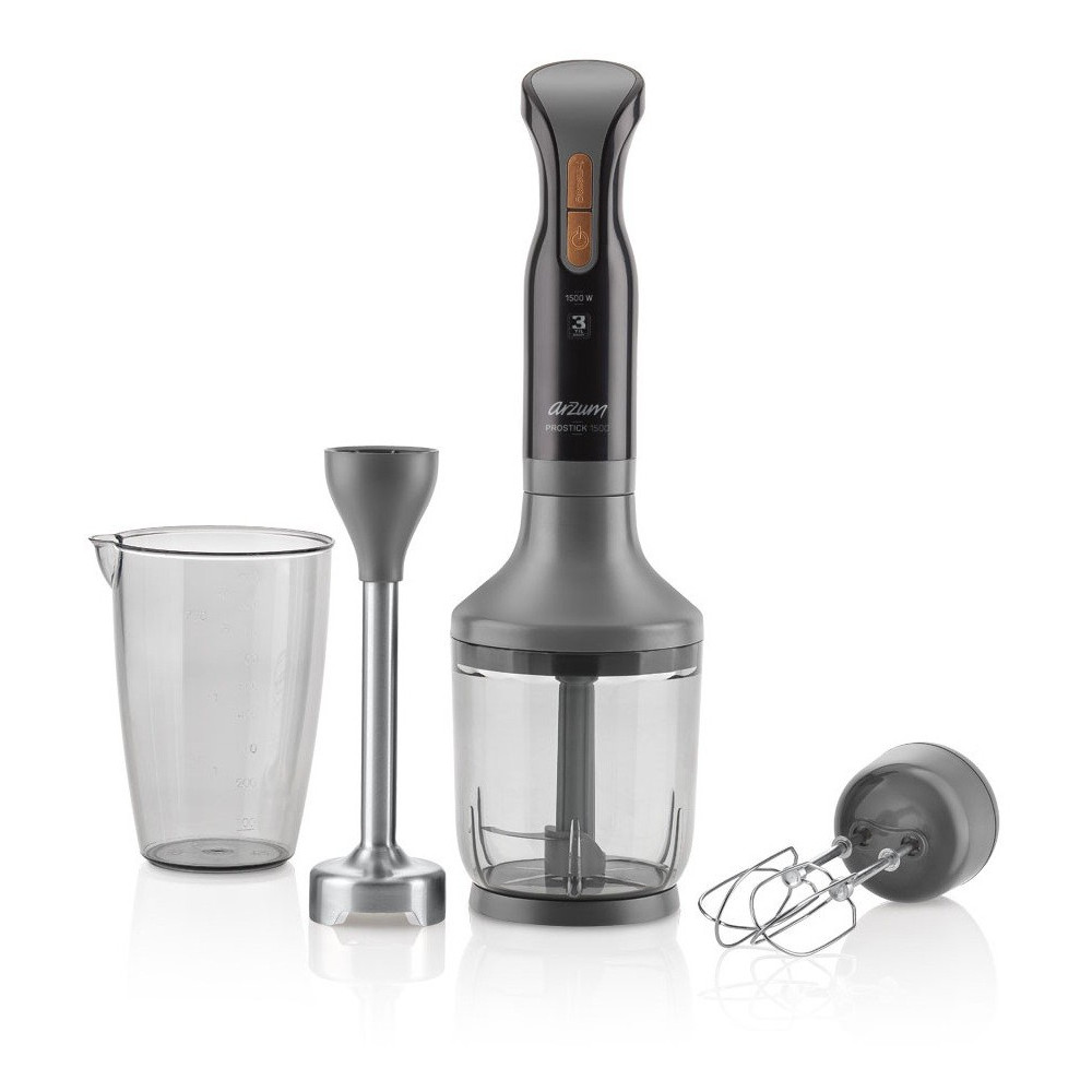 Mixeur 3 en 1 Arzum Prostick AR1014 / 1500 W / Noir