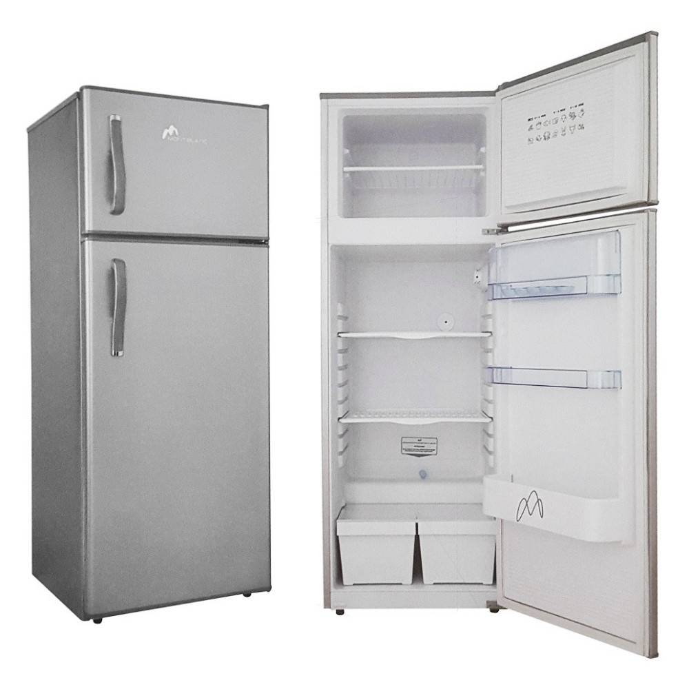 Réfrigérateur MONTBLANC De Frost Double Portes 270 Litres / Gris