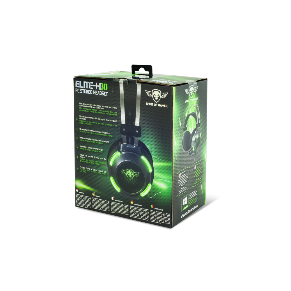 Casque Micro Gaming Spirit of Gamer Elite-H30