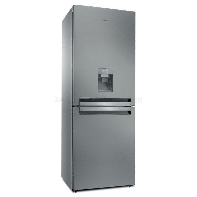 Réfrigérateur WHIRLPOOL AQUA 490L 6éme Sens - Inox
