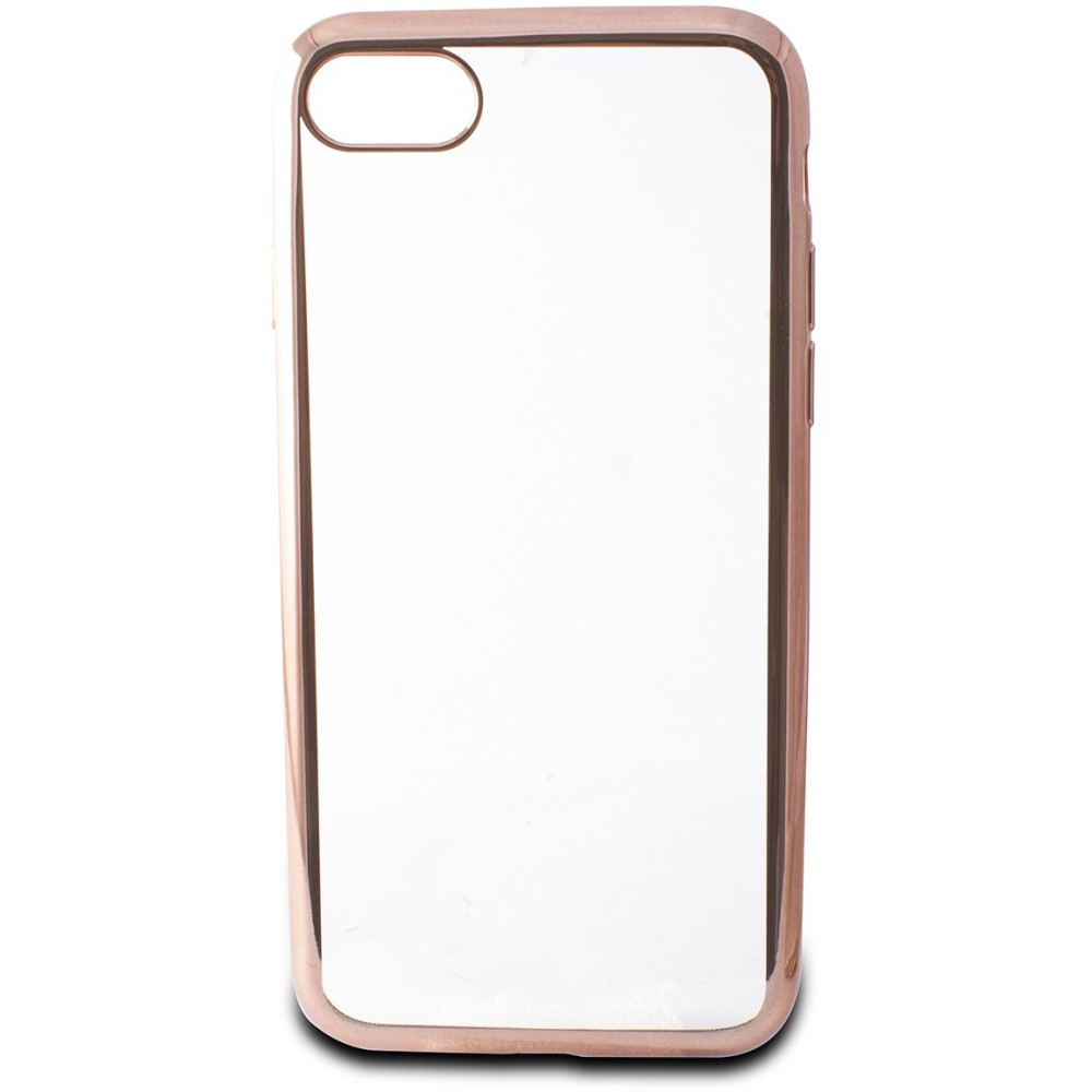 Etui TPU Ksix Brush Flex Pour iPhone 7 / Flex Metal Rose