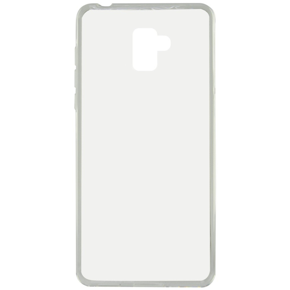 Etui Ksix Métal Flex pour Galaxy A8 2018 / Transparent