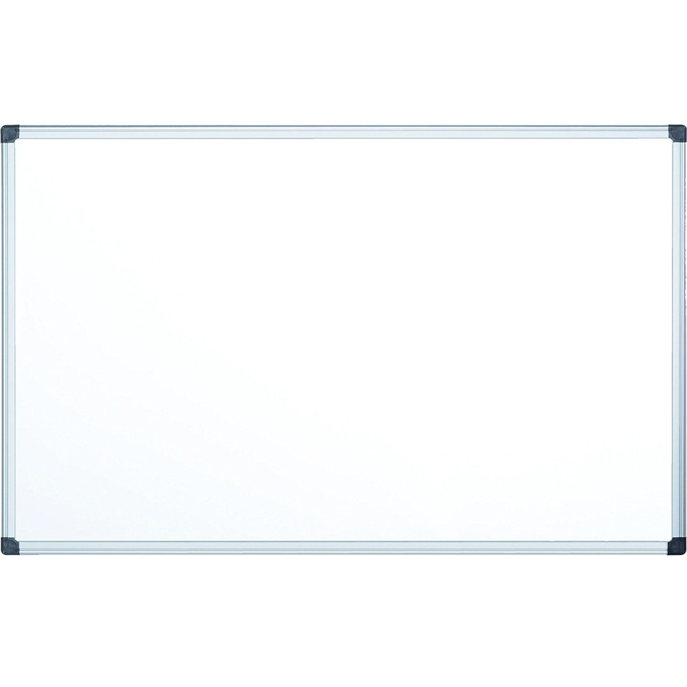 TABLEAU BLANC MAGNÉTIQUE CADRE ALU LAQUE BI-OFFICE 240 X 120 CM