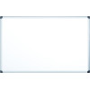 TABLEAU BLANC MAGNÉTIQUE CADRE ALU LAQUE BI-OFFICE 240 X 120 CM