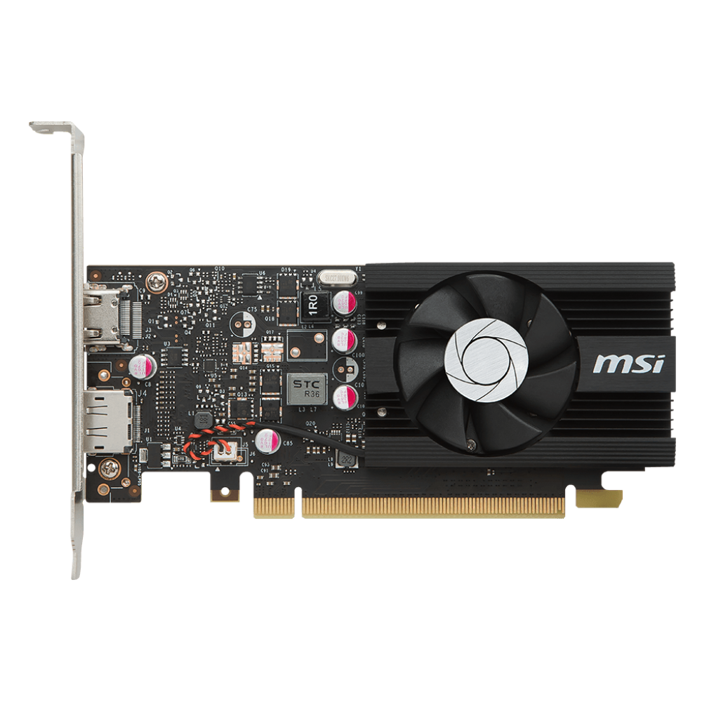 Carte graphique MSI GeForce GT 1030 LP OC / 2 Go