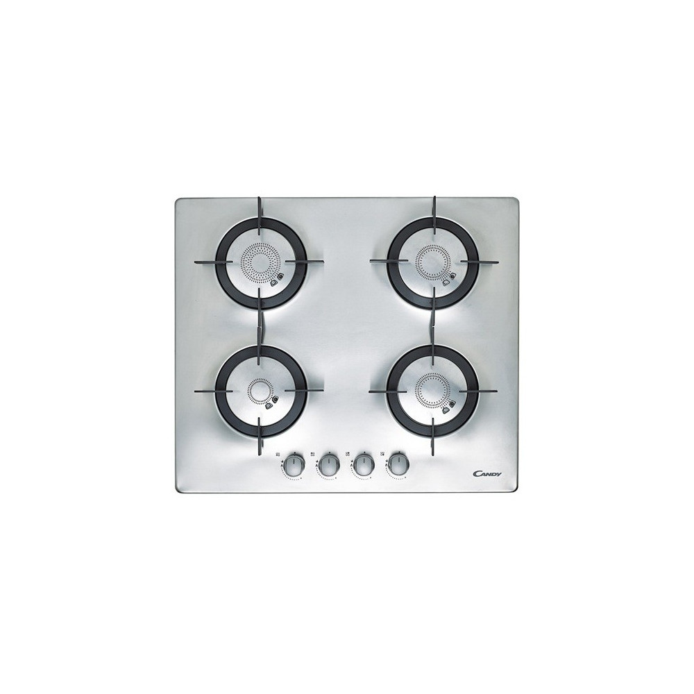 Plaque gaz Candy CFX64P Inox