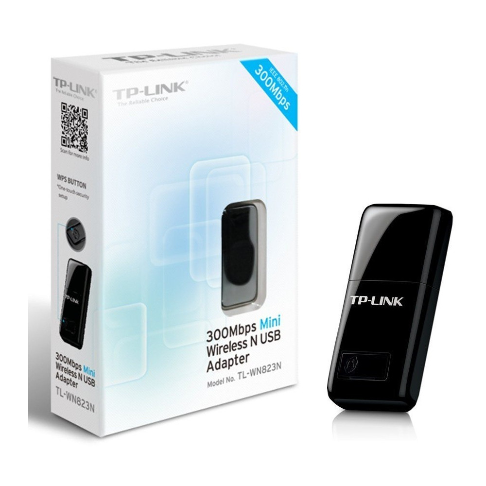 Mini Clé Wifi USB TP-Link  N300 Mbps