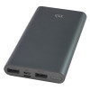 Power Bank Ksix Métal PowerLive / 10000 mAh / 2 USB / Gris
