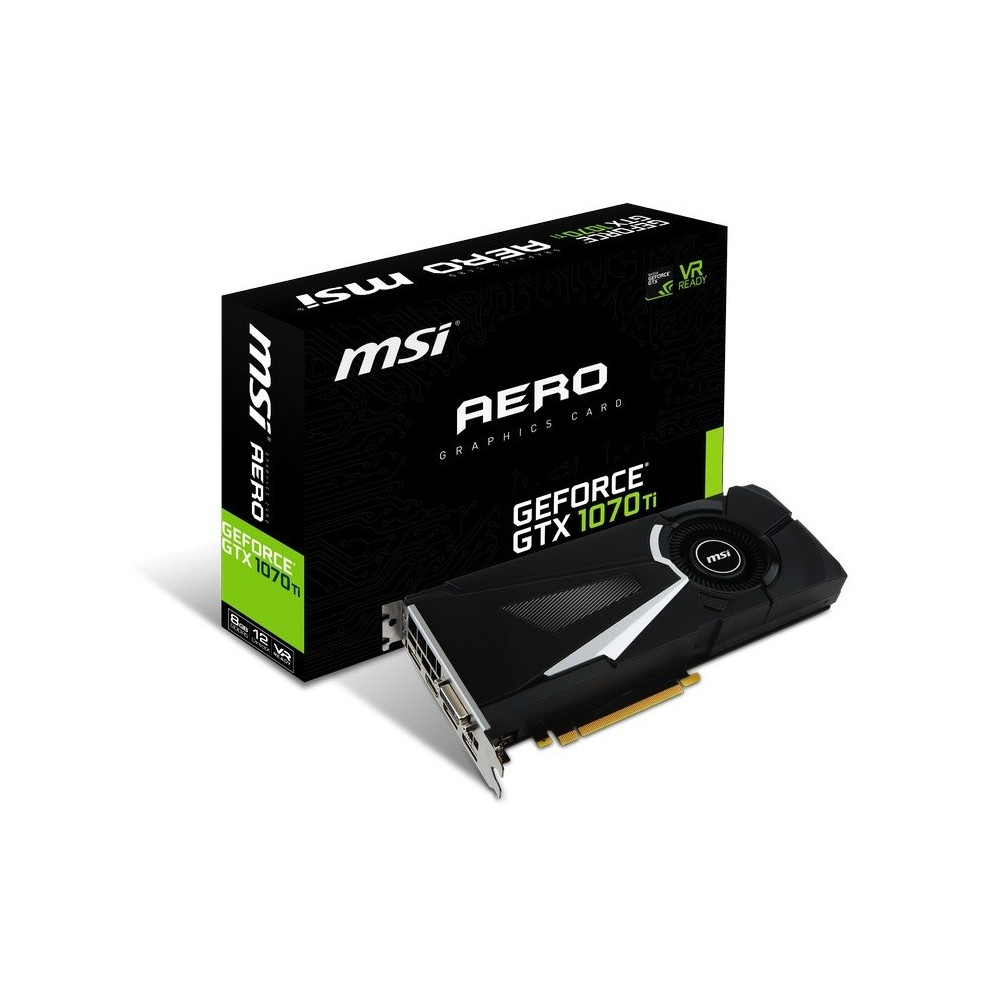 Carte graphique MSI GTX 1070 Ti Aero / 8 Go