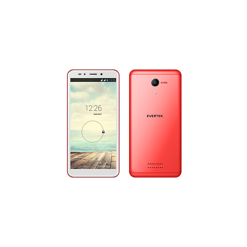 Smartphone Evertek V8 / 3G Rouge