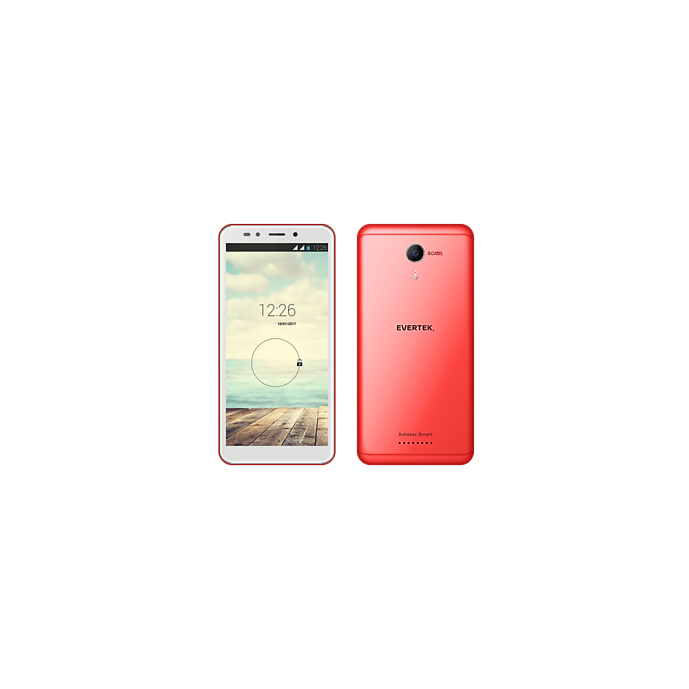 Smartphone Evertek V8 / 3G Rouge