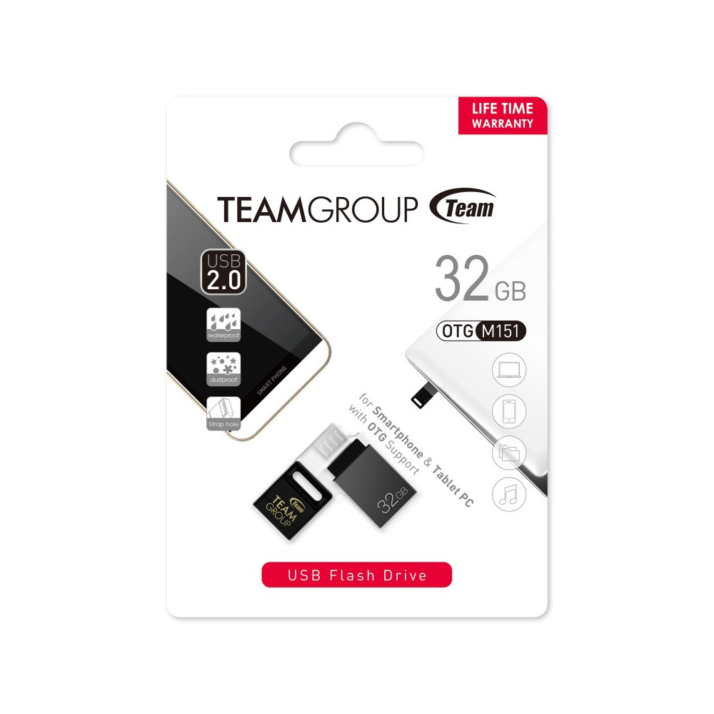 CLÉ USB TEAMGROUP M151 OTG / 32 GO