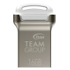 Clé USB 2.0 TeamGroup C161 / 16 Go / Silver & Blanc