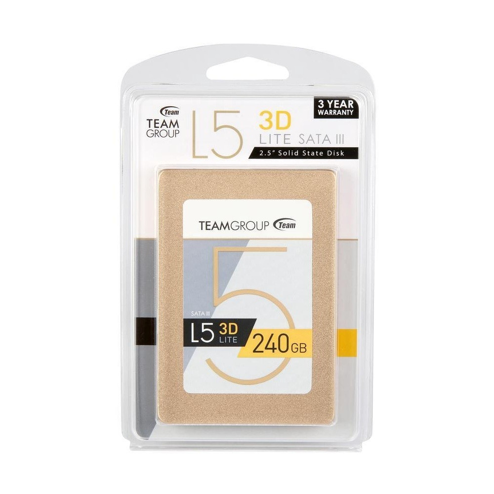 Disque Dur Interne SSD TeamGroup L5 Lite 3D / 240 Go