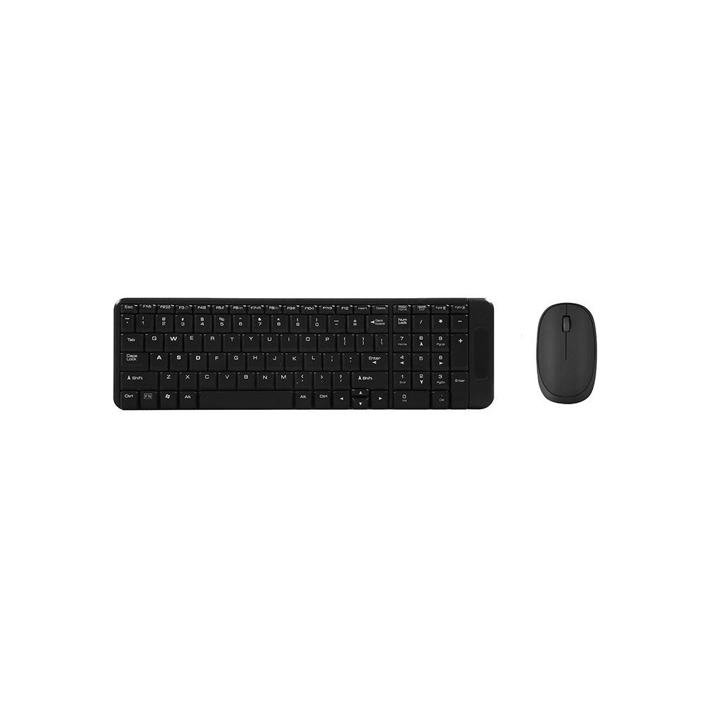 Ensemble Clavier Querty & Souris Sans Fil Everest KM-220