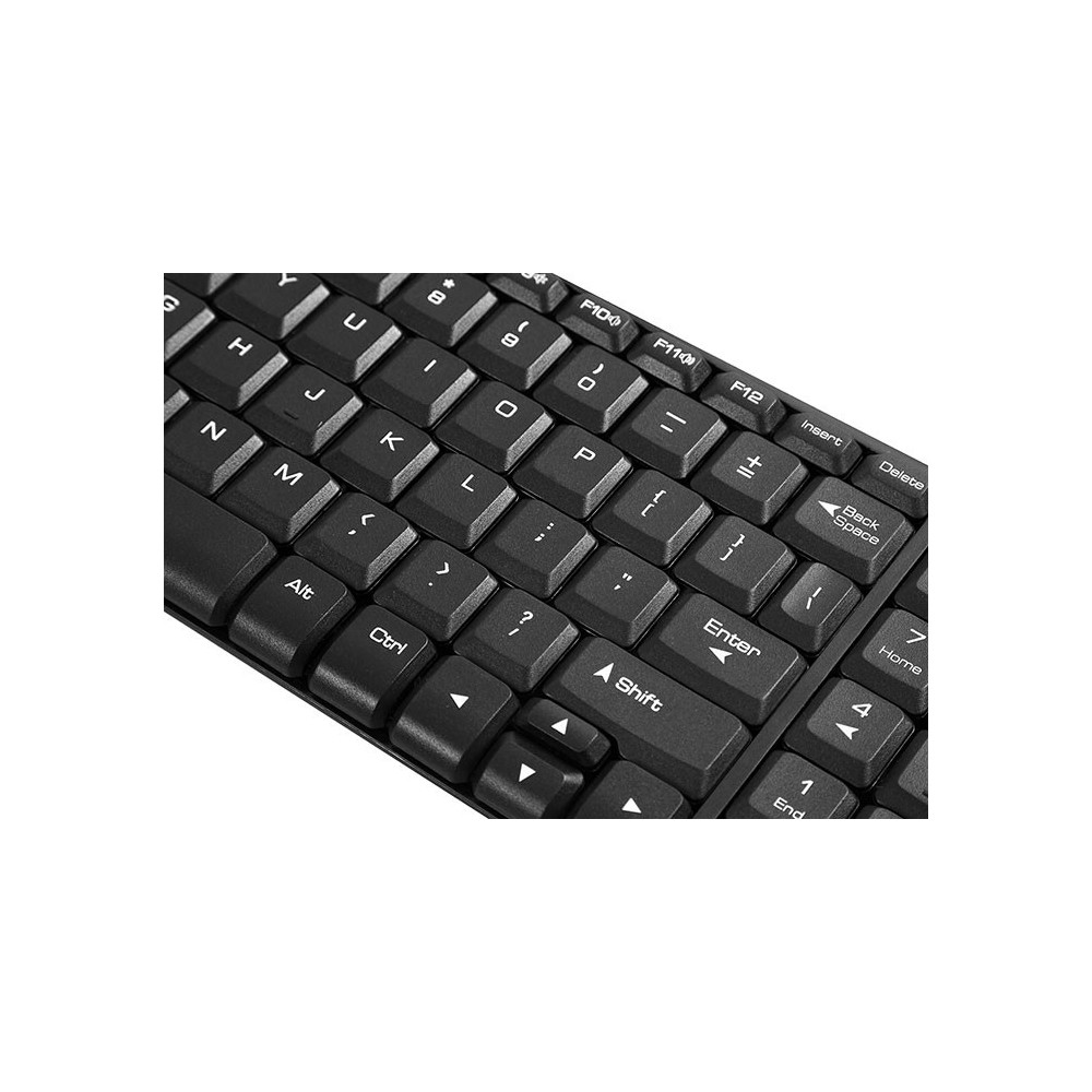 Ensemble Clavier Querty & Souris Sans Fil Everest KM-220