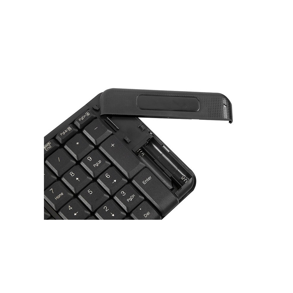 Ensemble Clavier Querty & Souris Sans Fil Everest KM-220