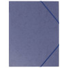 Chemise à élastique 3 rabats - A4 / Bleu