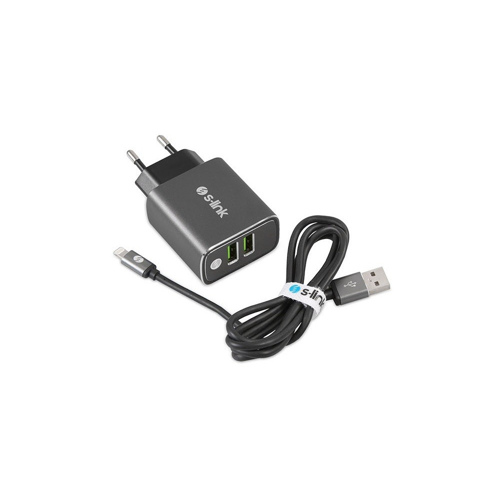 Chargeur Secteur Lightning S-link Swapp 3.1A