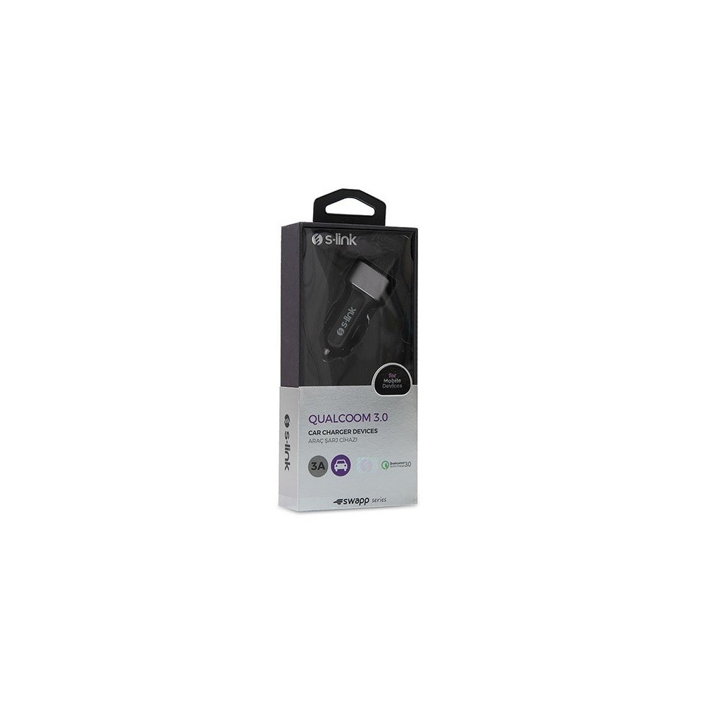 Chargeur Allume Cigare en Métal S-link Swapp