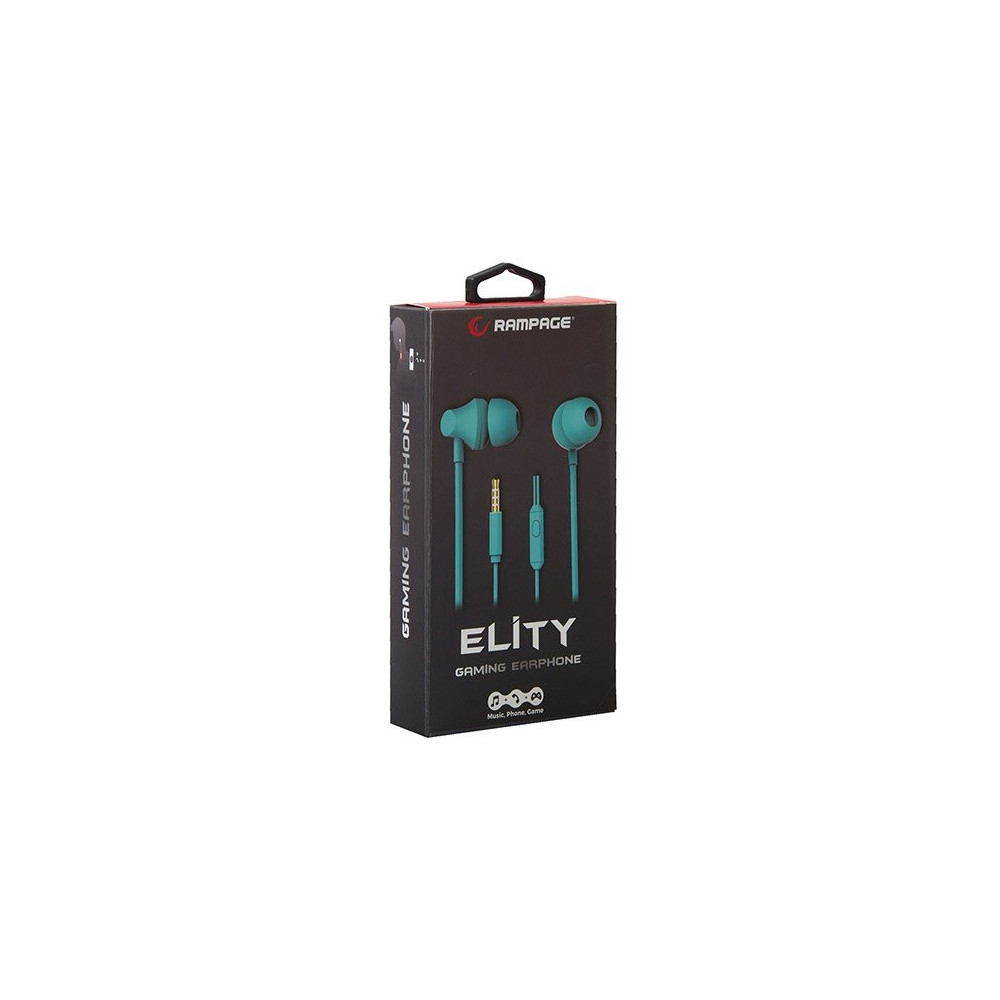 Ecouteur avec Micro Snopy Rampage Elity / Turquoise