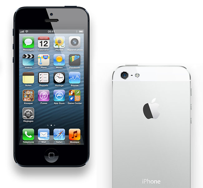 SMARTPHONE IPHONE 5 16 GO NOIR (APPLE-IPHONE-5-16GO-BLACK-SLATE)