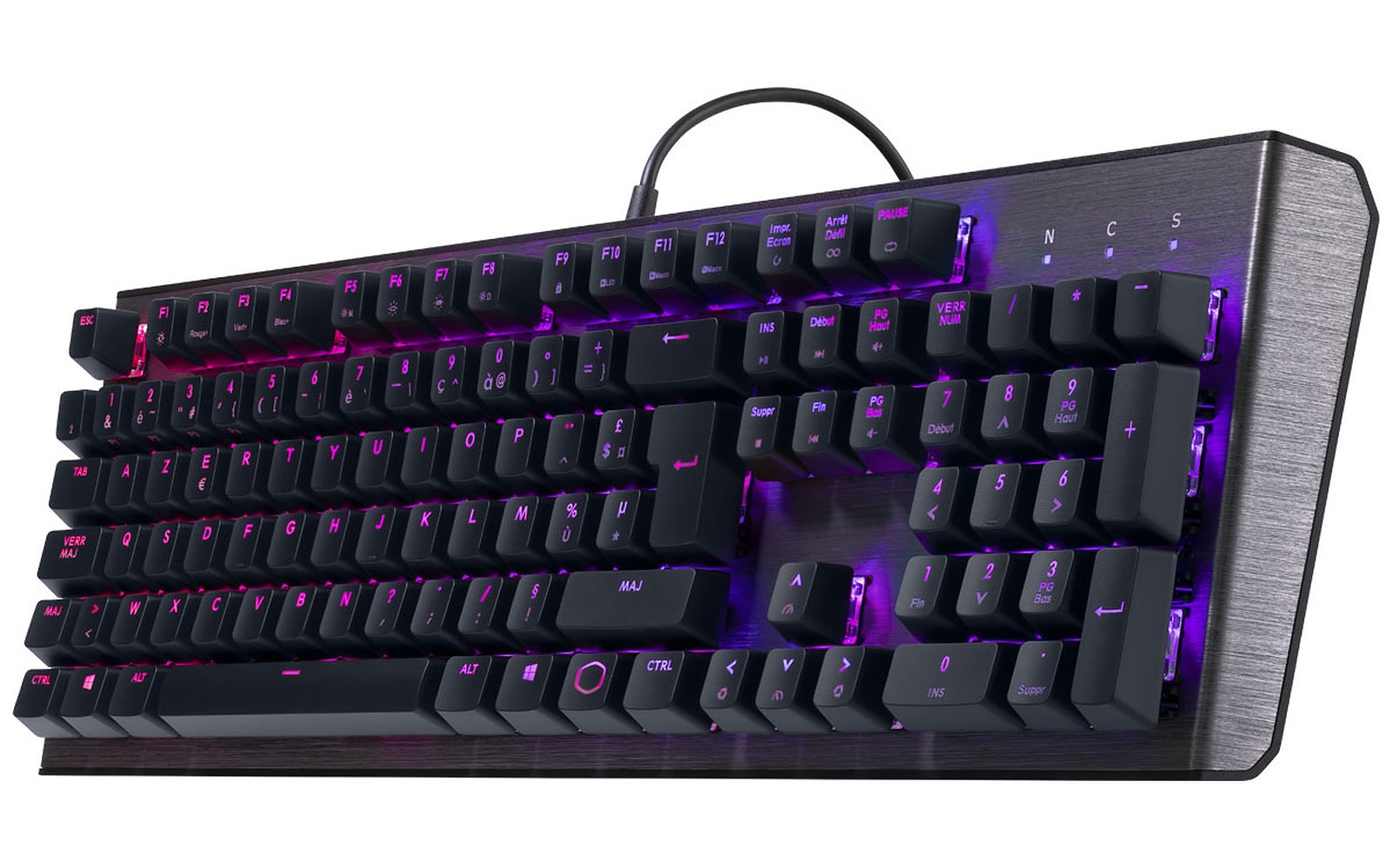 Clavier Gaming Mécanique COOLER MASTER CK550 V2 / Noir / Brown switch