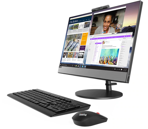 The powerful Lenovo V530 AIO makes multitasking a breeze