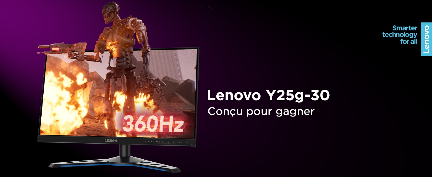 Ecran Gaming LENOVO LEGION Y25G-30 25″ FULL HD 360HZ – 66CCGAC1EU – Best  Buy Tunisie