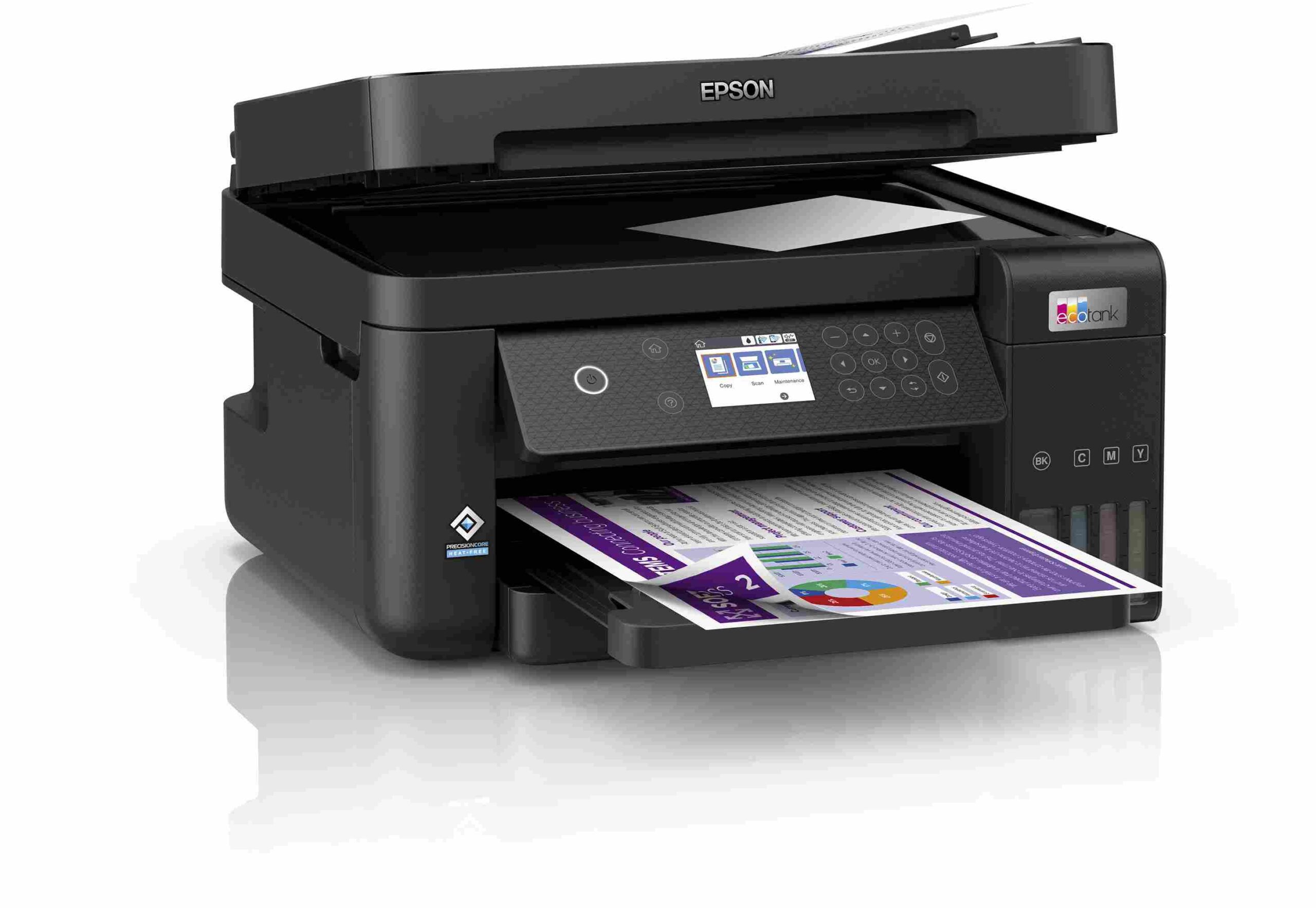 IMPRIMANTE EPSON ECOTANK L6270 / A4 / Wifi + Bouteilles d'encre Epson + Un  Cadeau Offert