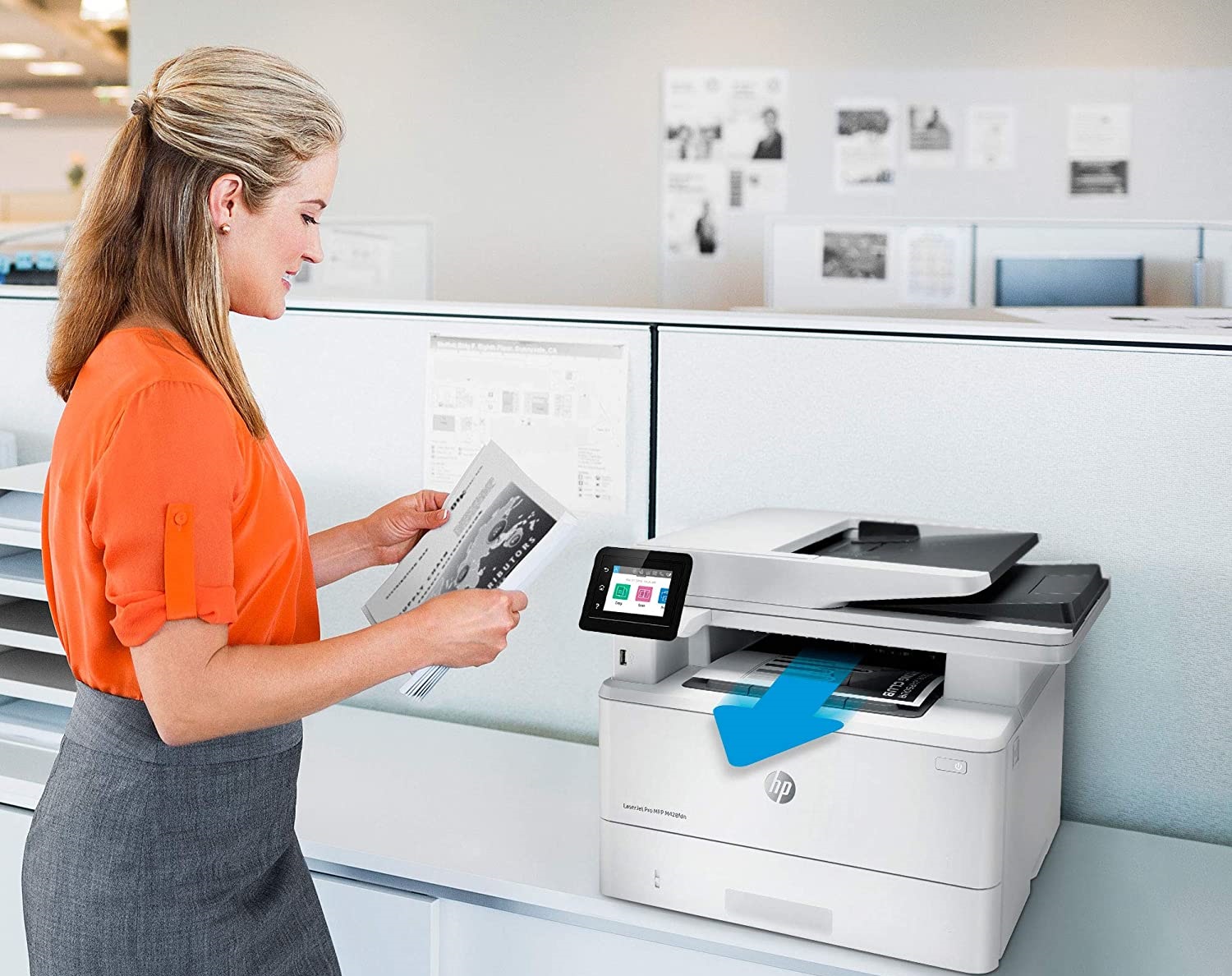 Imprimante laser 4-en-1 HP LaserJet Pro M428fdn W1A29A