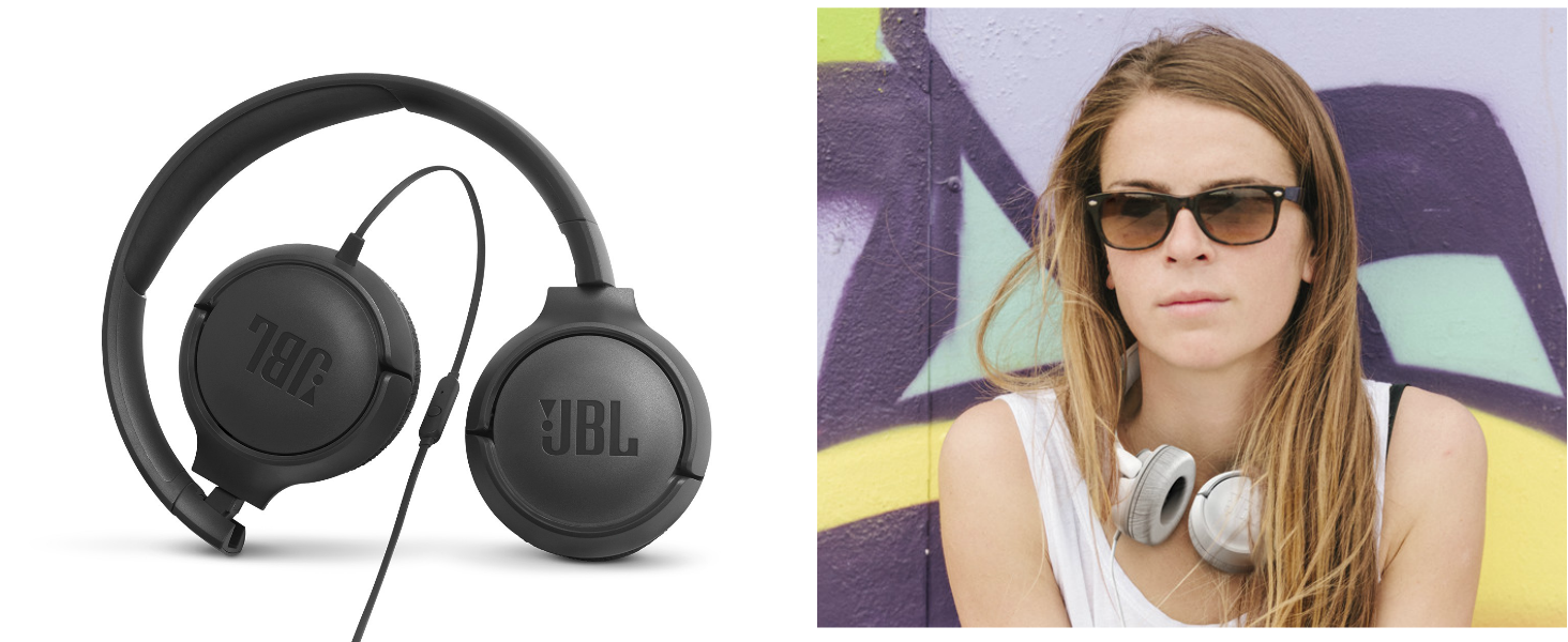 Micro Casque JBL Filaire T500 - prix Tunisie