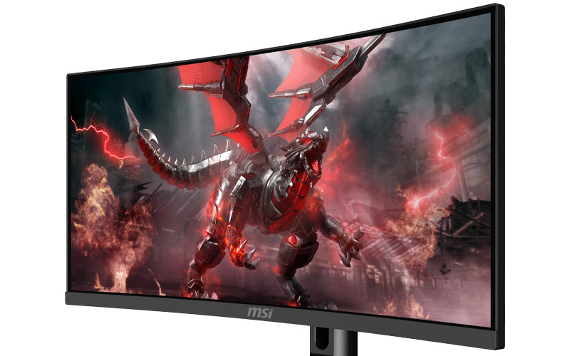 ECRAN GAMING INCURVÉ MSI OPTIX 29.5 MAG301CR2 WFHD RGB 200HZ