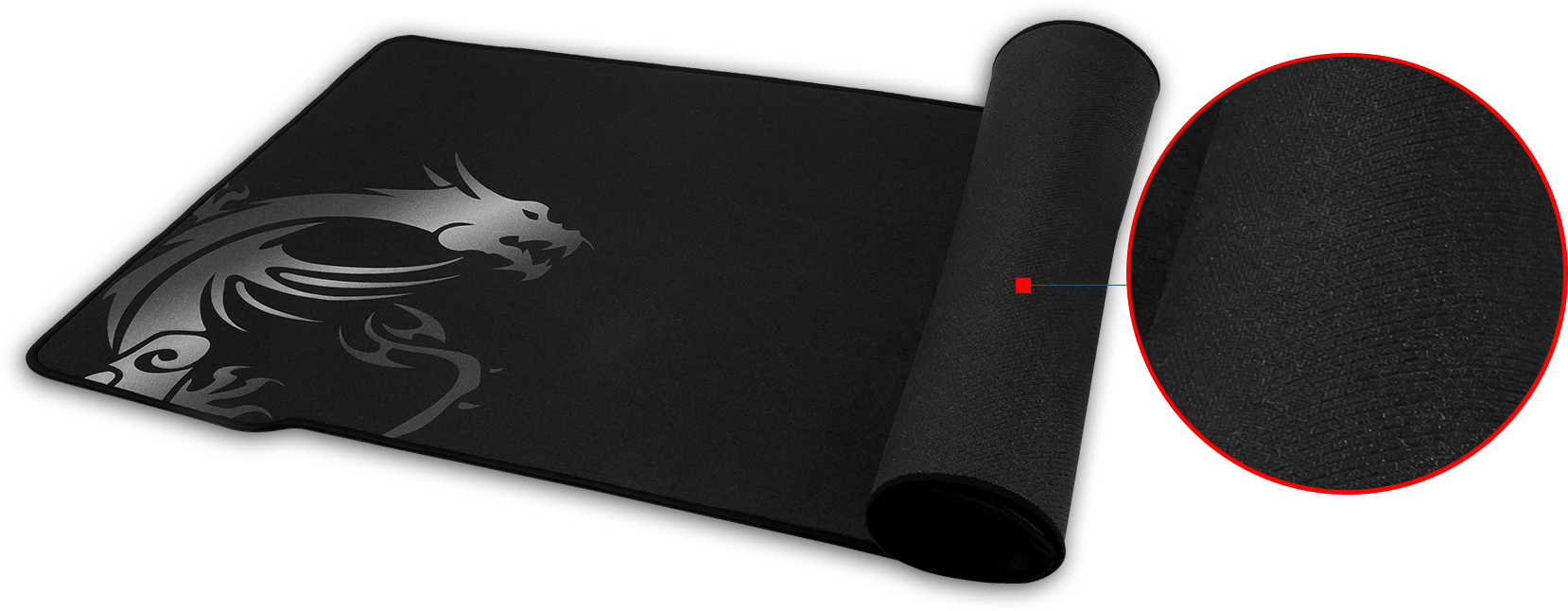 MSI Agility GD21 Tapis de souris de jeu Noir