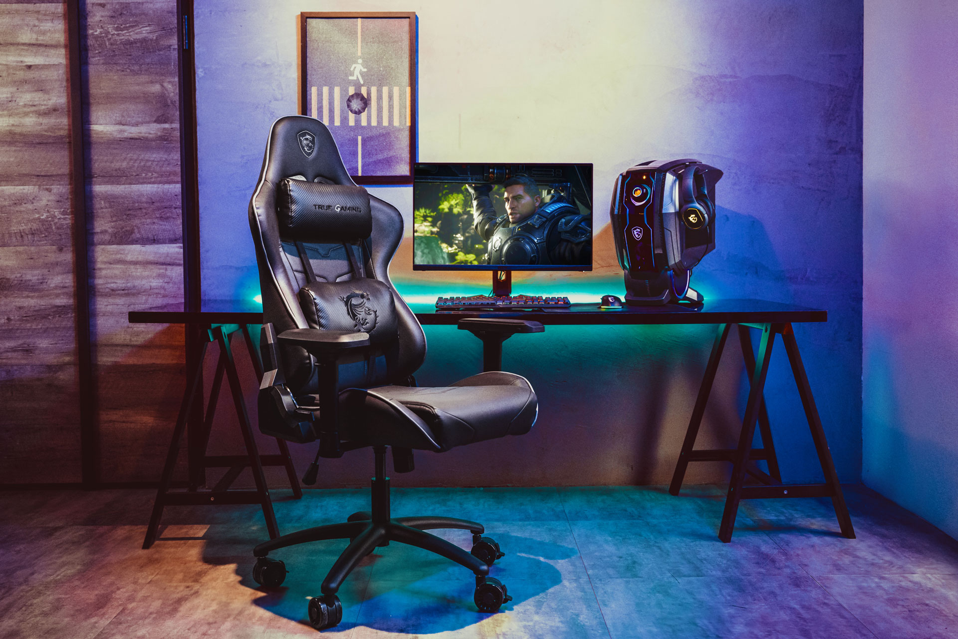 CHAISE GAMING MSI MAG CH120
