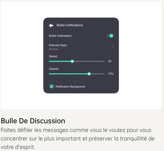 bulle de discussion