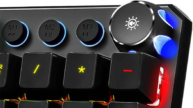 CLAVIER MÉCANIQUE RÉTROÉCLAIRÉ RGB SPIRIT OF GAMER XPERT-K400