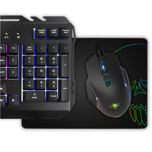 Spirit Of Gamers - Pack Clavier semi mécanique Pro-K5, souris RGB et tapis  PRO pour console Switch - Convertisseur inclus - Pack Clavier Souris - Rue  du Commerce