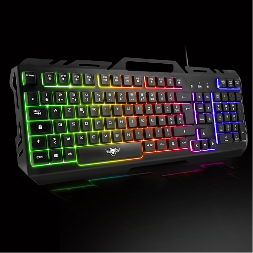 Pack clavier et souris gamer SPIRIT OF GAMER Pack gaming Clavier, Souris et  tapis PRO