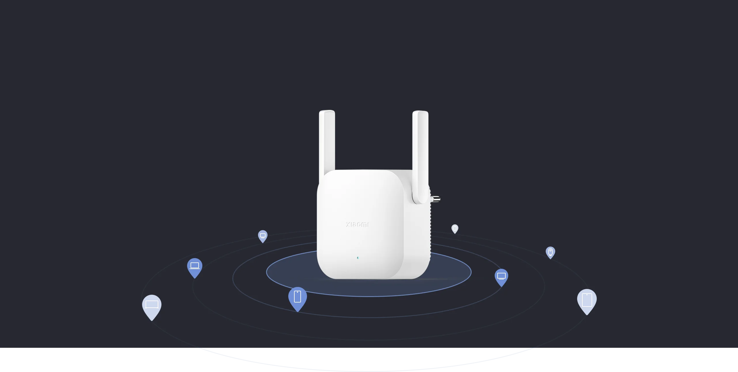 RÉPÉTEUR PROLONGATEUR DE PORTÉE WIFI XIAOMI N300 / 300 MBPS