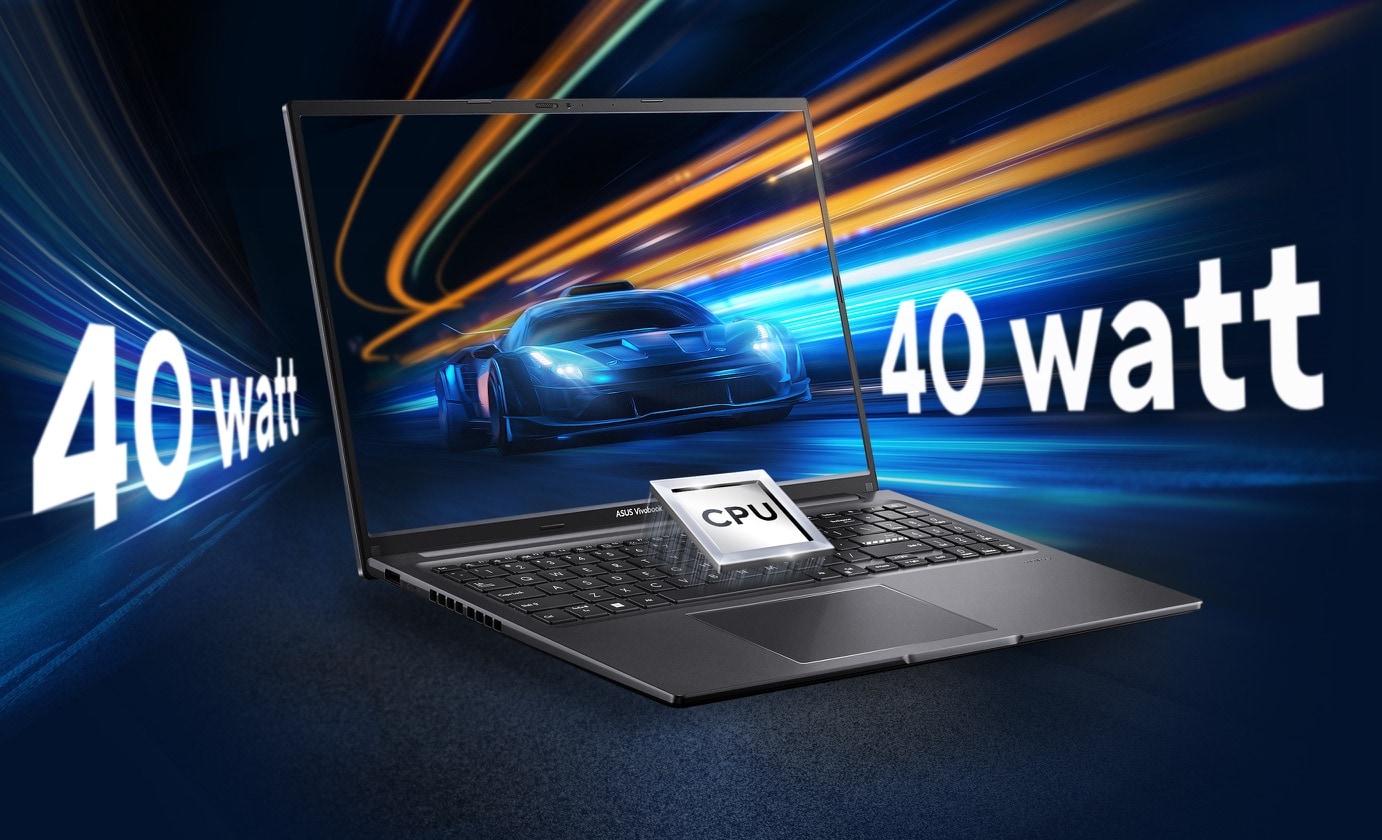 Plongez dans une expérience visuelle captivante avec le Pc Portable Asus VivoBook 16.