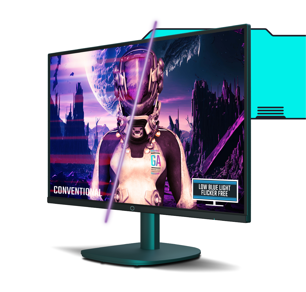 ECRAN GAMING COOLERMASTER 24