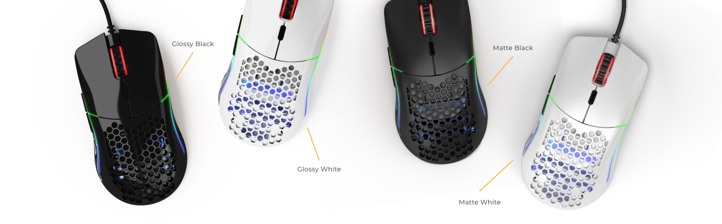 Souris Gaming Glorious Model O- Minus - Blanc Mat Tunisie